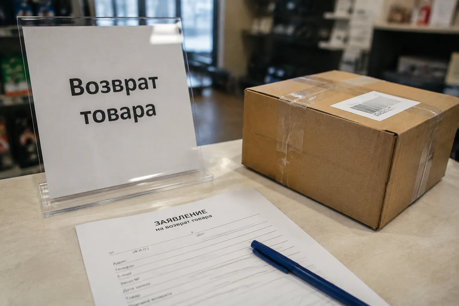 Роспотребнадзор напомнил алгоритм обмена и возврата товаров